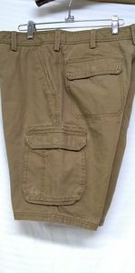 Ascend Mens Shorts Pants Brown Earth Cargo Hike Trail Utility Size 34